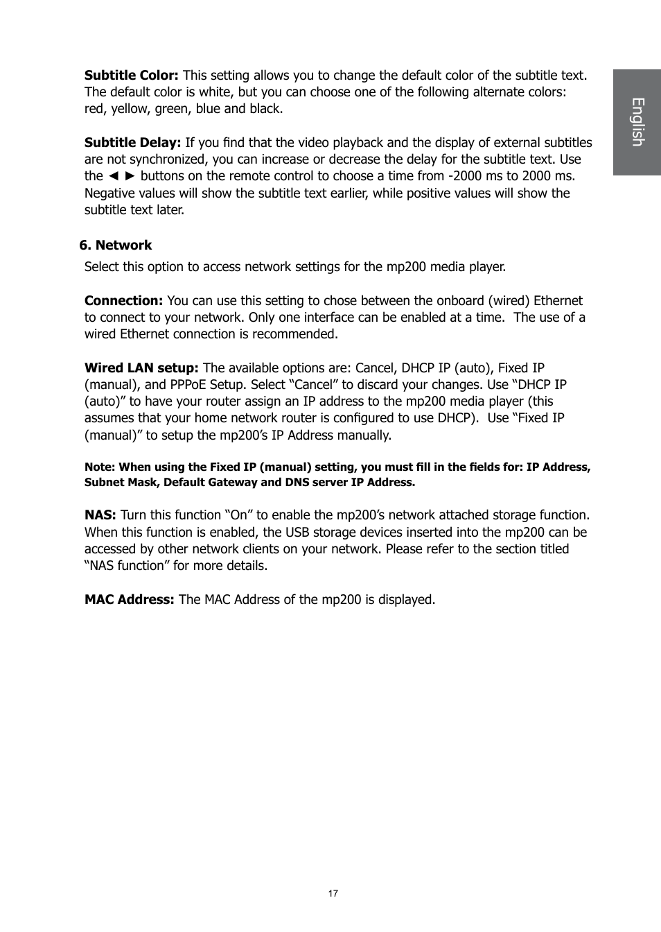 HP MP200 User Manual | Page 21 / 146