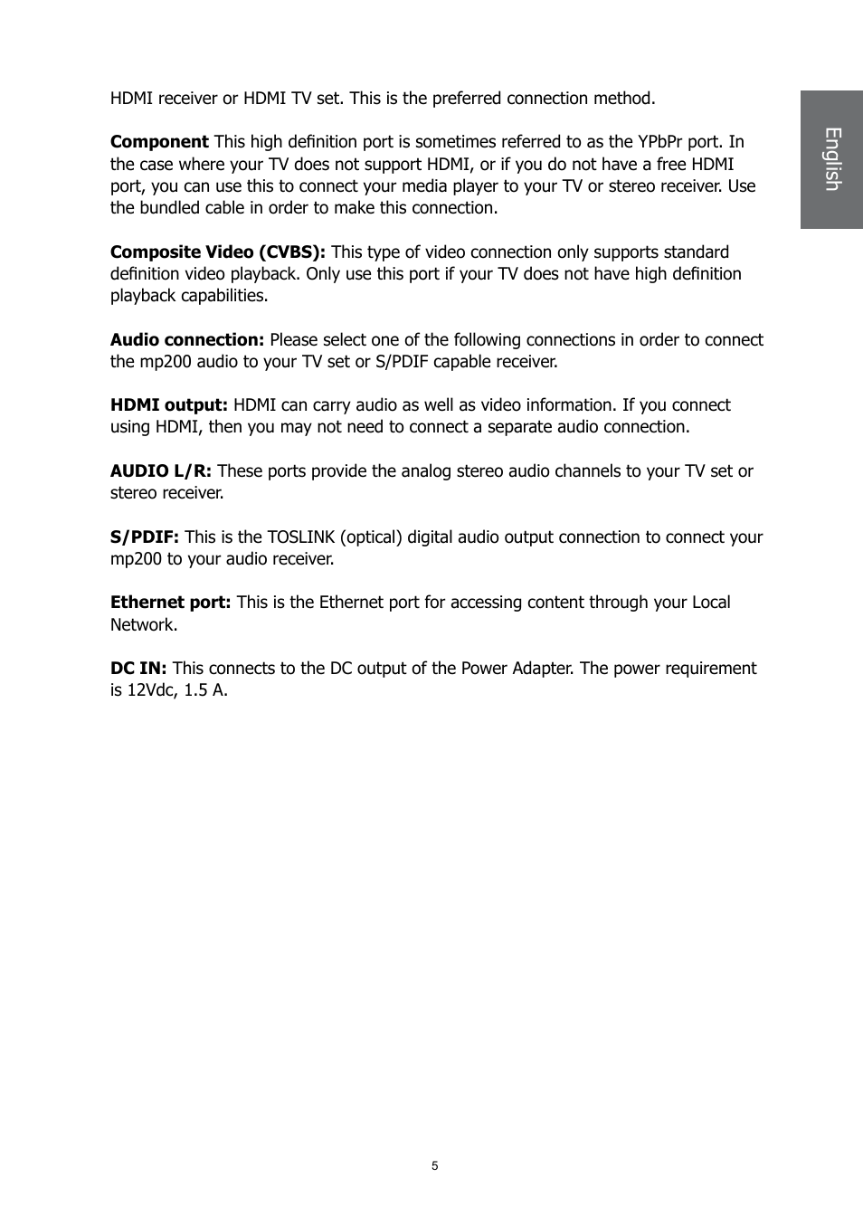 HP MP200 User Manual | Page 9 / 146