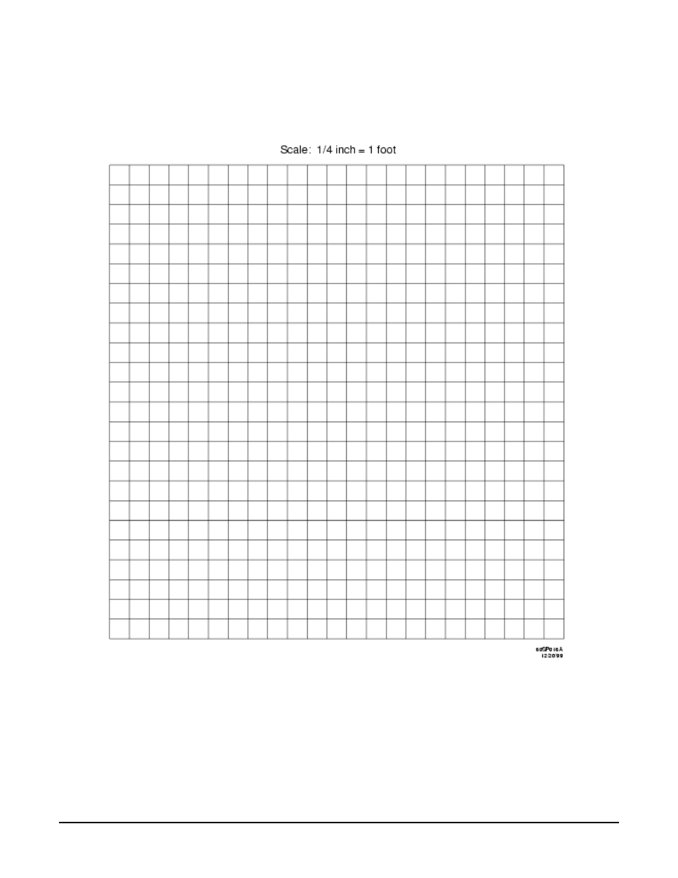 Figured4 computer floor template, Figure d-4. computer floor template | HP A9834-9001B User Manual | Page 233 / 247