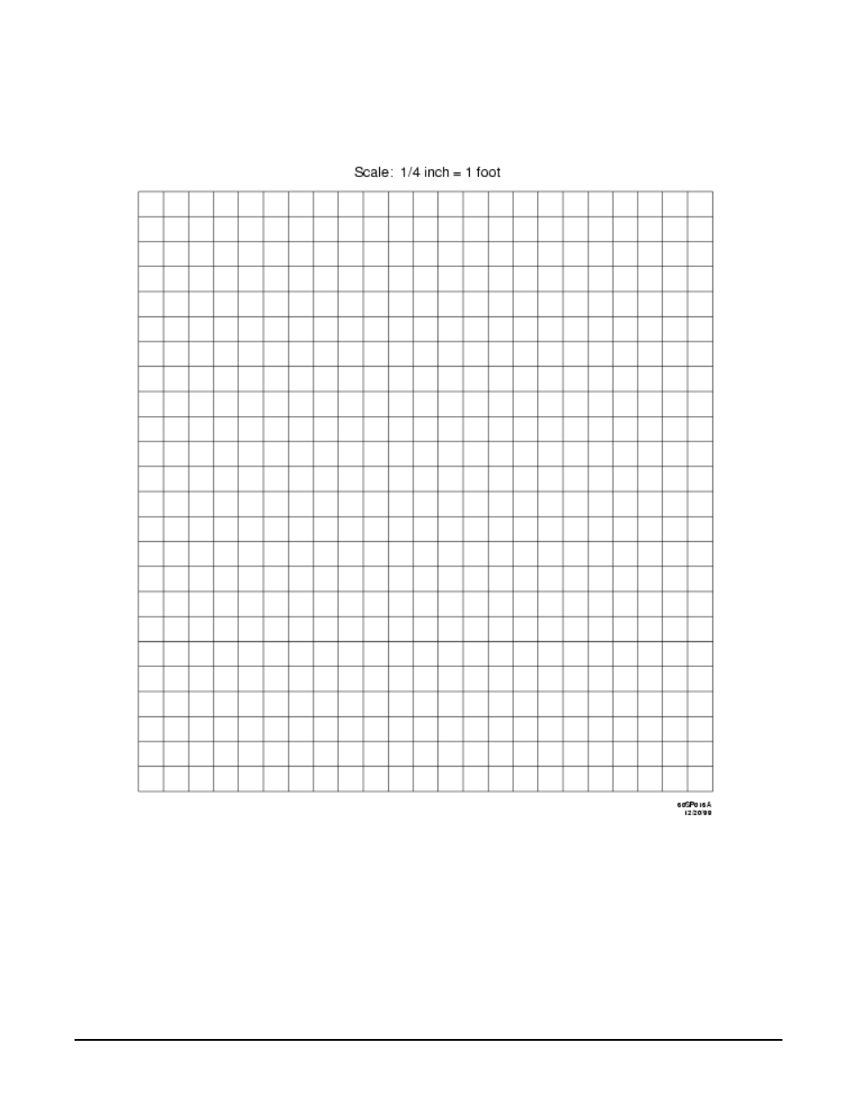 Figured5 computer floor template, Figure d-5. computer floor template | HP A9834-9001B User Manual | Page 234 / 247