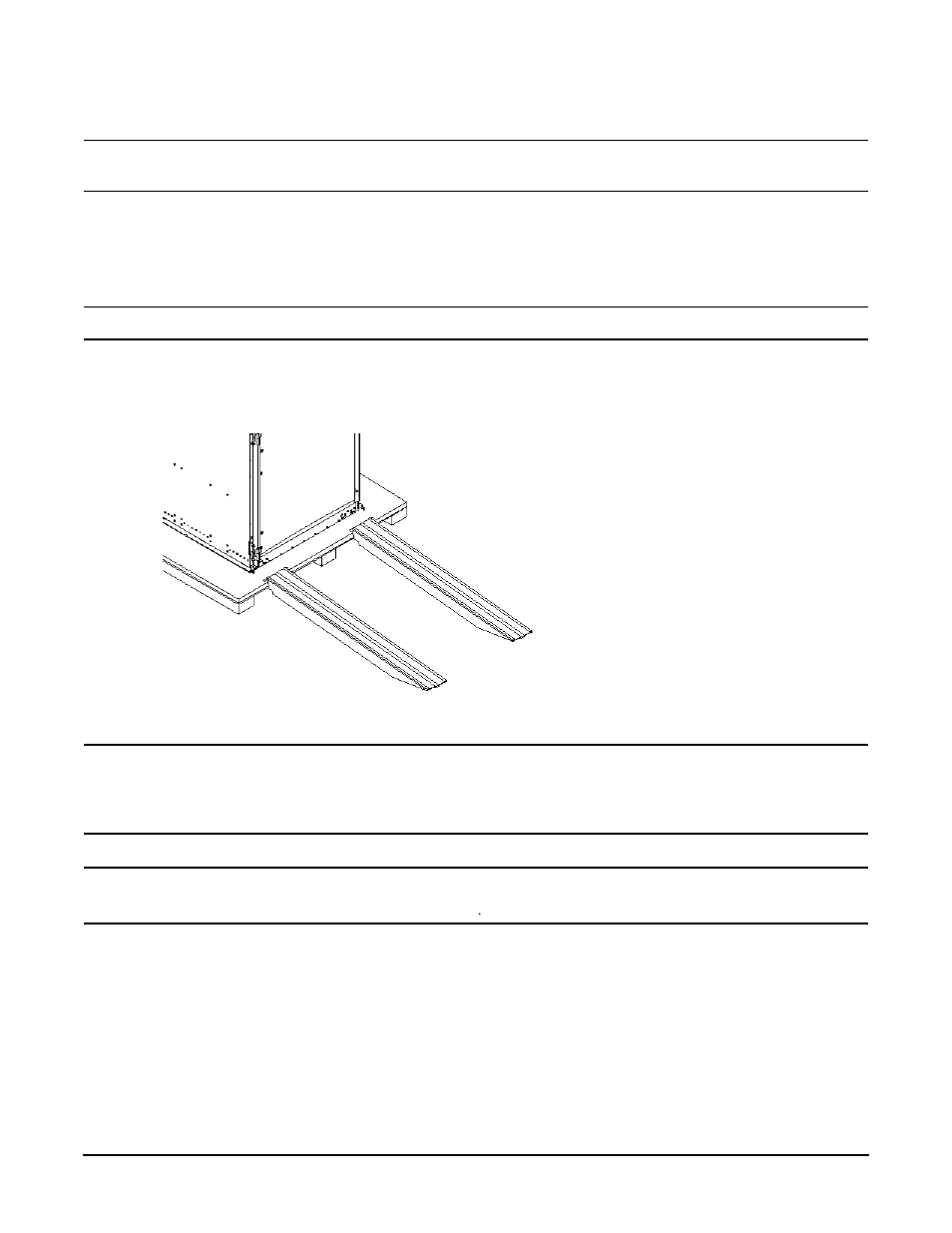 Figure 3-10. positioning the ramps | HP A9834-9001B User Manual | Page 87 / 247