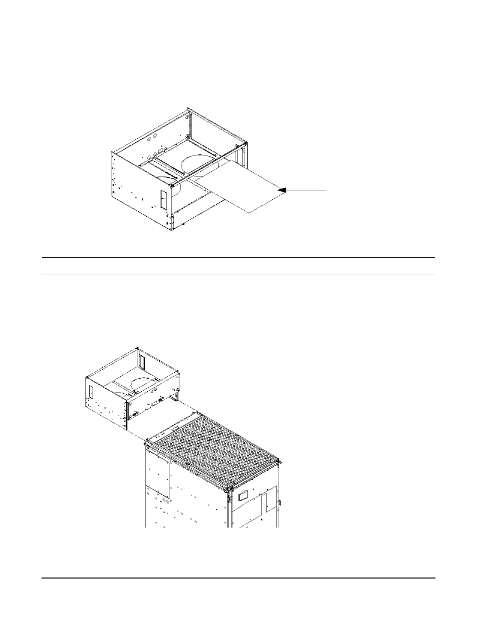 Step 3.  using the handles on the housing labeled | HP A9834-9001B User Manual | Page 92 / 247