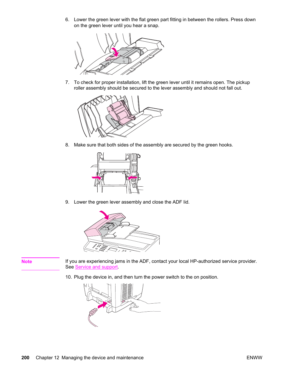 HP 2820 User Manual | Page 216 / 334