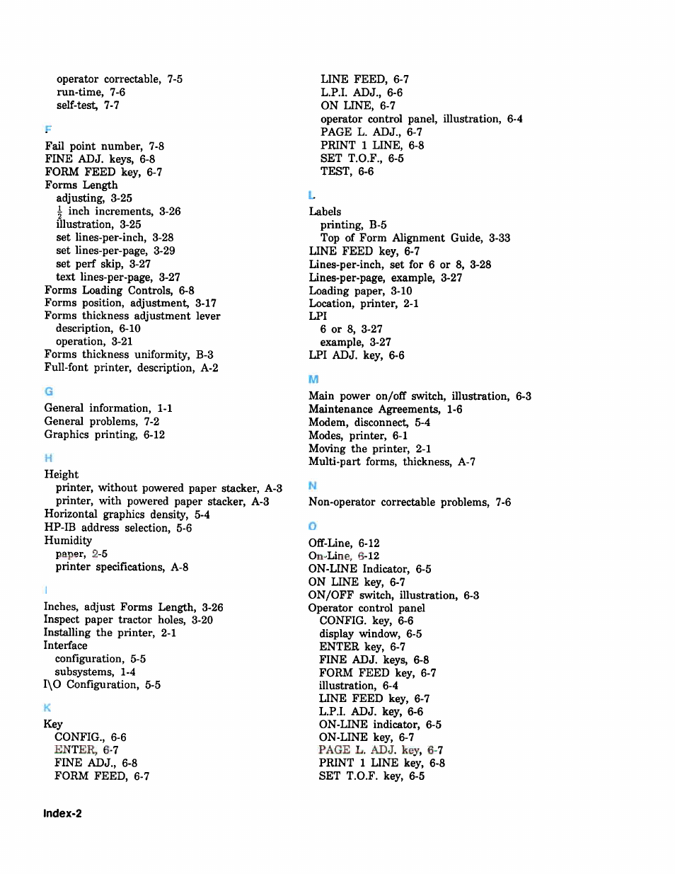 HP 2566C User Manual | Page 117 / 122