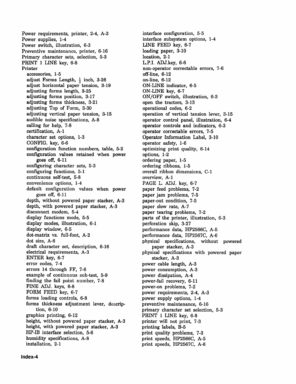 HP 2566C User Manual | Page 119 / 122