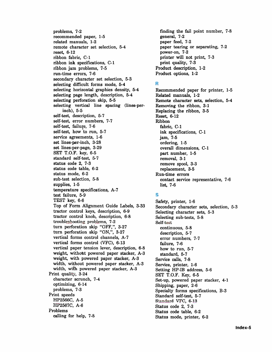 HP 2566C User Manual | Page 120 / 122