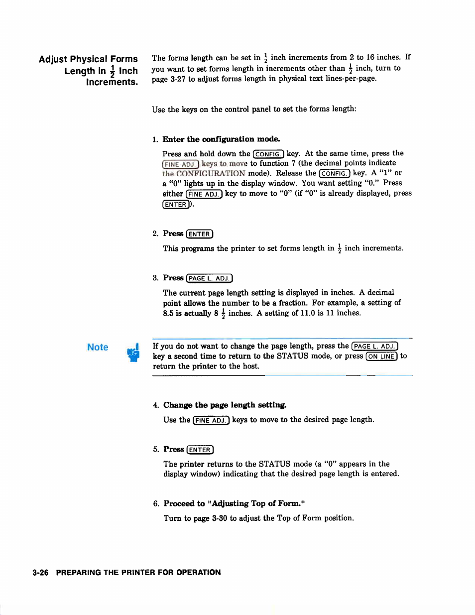 1 key. at the same time, press the, P. 2. press | HP 2566C User Manual | Page 47 / 122