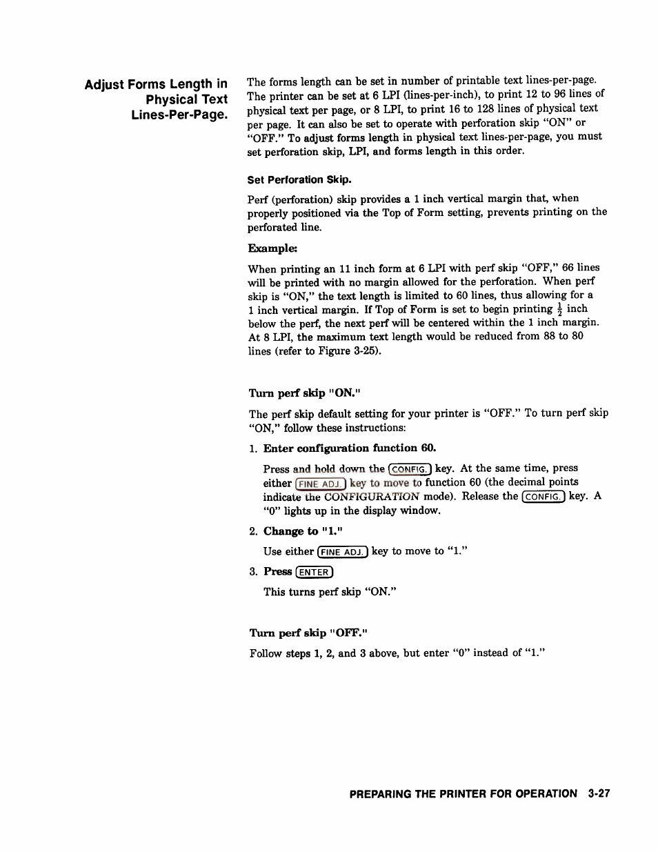 Key. at the same time, press either, Key to move, Key to move to “1.” 3. press | HP 2566C User Manual | Page 48 / 122