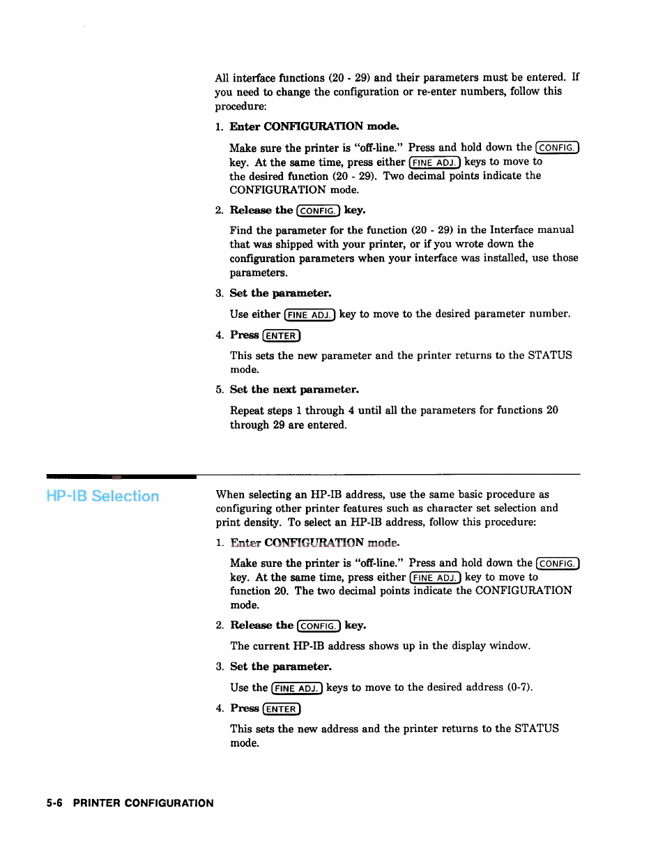 Key. at the same time, press either, Key to move to the, Press | HP 2566C User Manual | Page 71 / 122