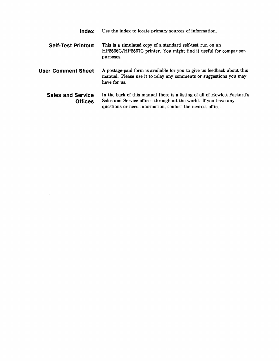 HP 2566C User Manual | Page 9 / 122