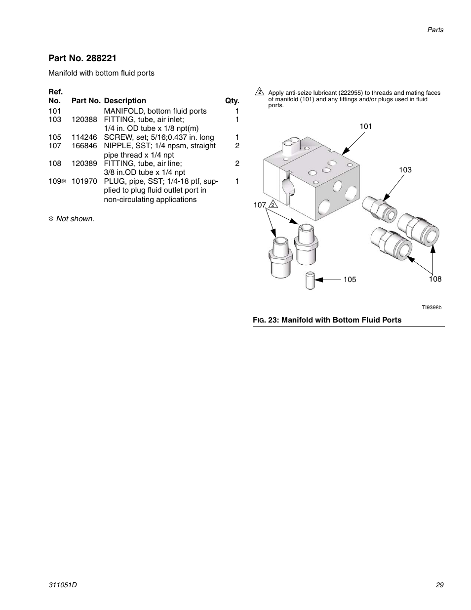 HP AUTOMATIC XT SPAY GUNS 311051D User Manual | Page 29 / 38