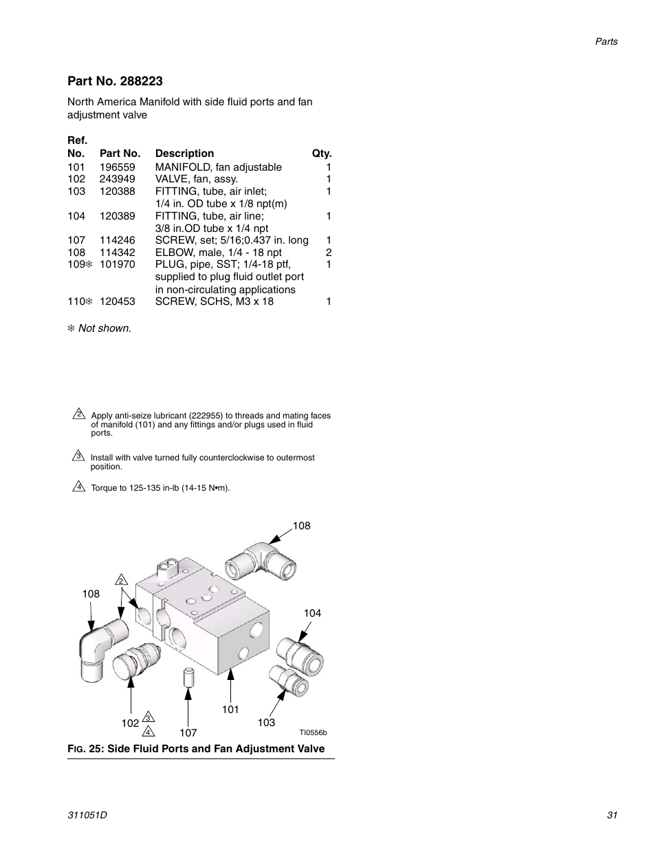 HP AUTOMATIC XT SPAY GUNS 311051D User Manual | Page 31 / 38