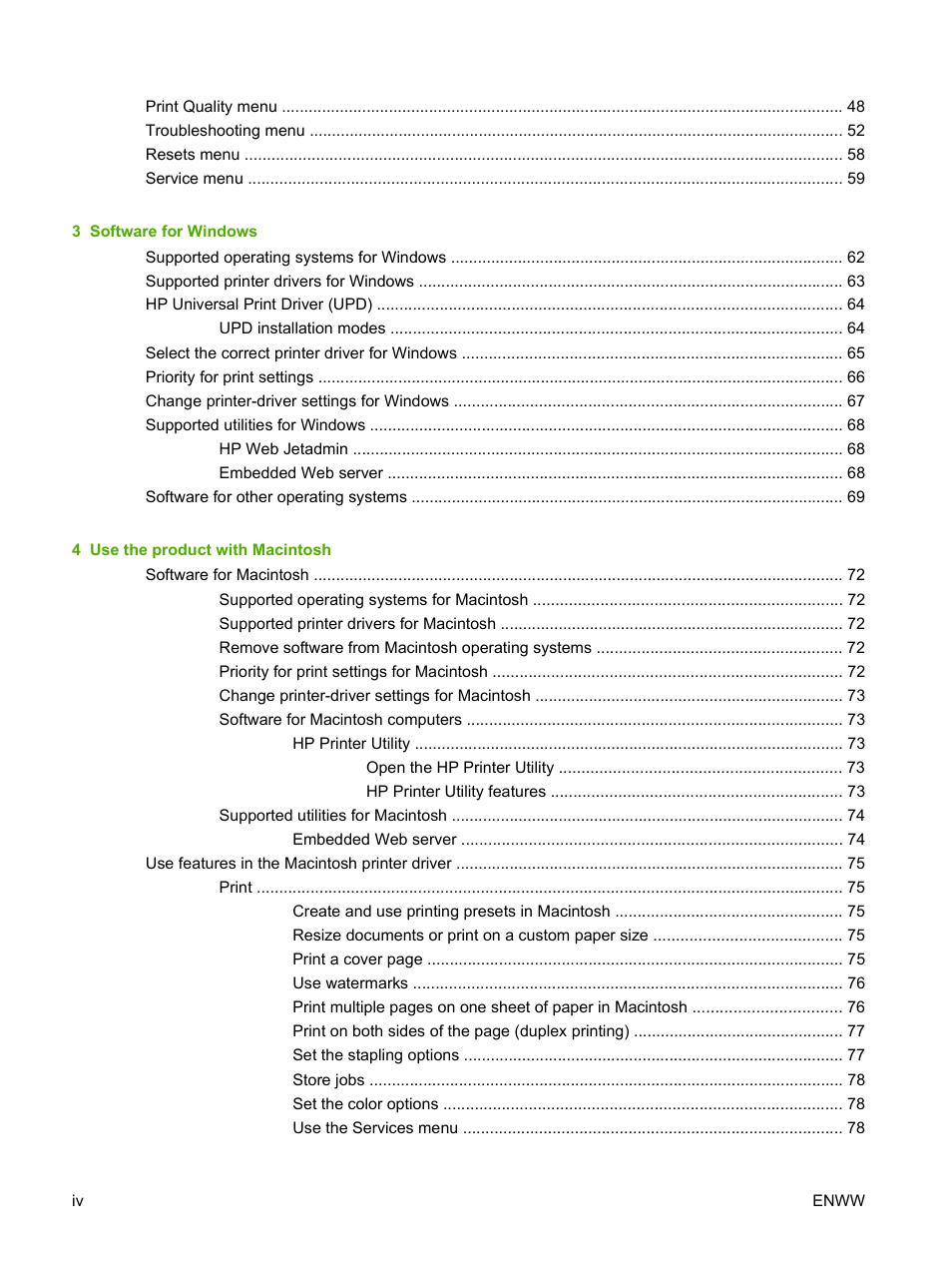 HP CM6049F MFP User Manual | Page 6 / 320