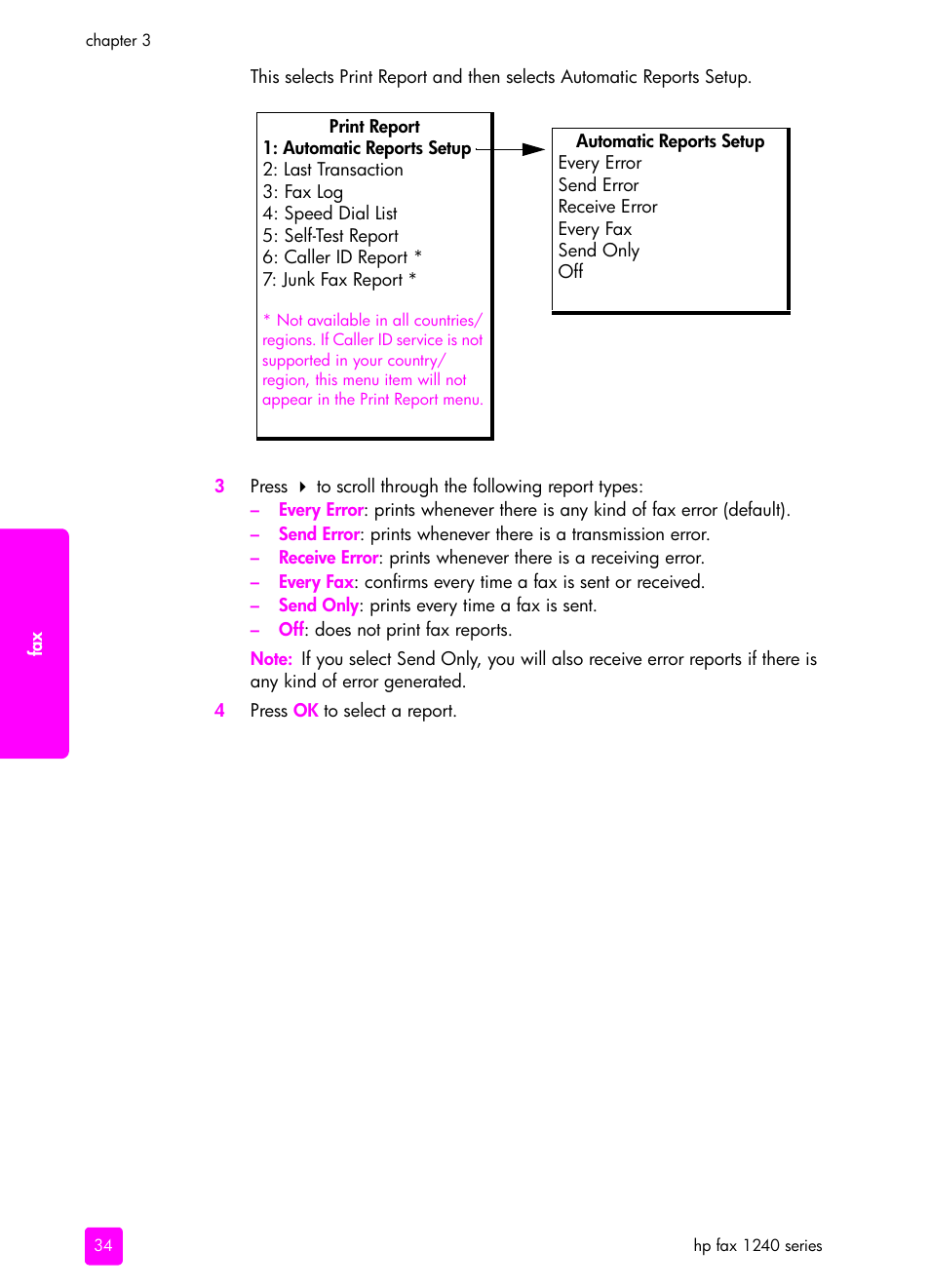 HP 1240 Series User Manual | Page 44 / 148