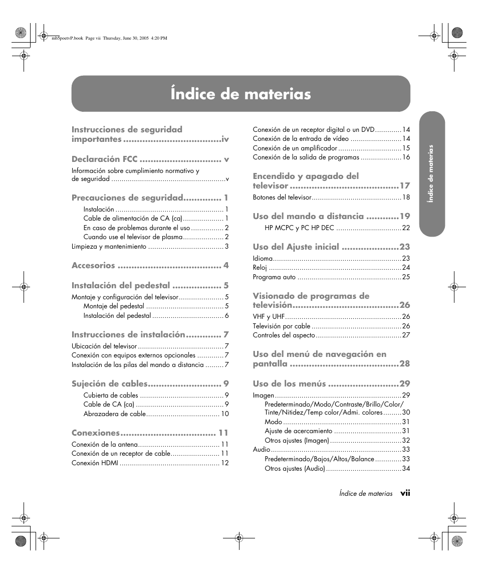 Índice de materias | HP Pavilion PE4200N User Manual | Page 169 / 242