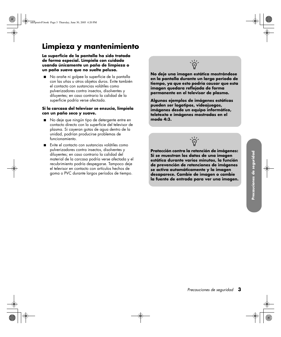 Limpieza y mantenimiento | HP Pavilion PE4200N User Manual | Page 173 / 242
