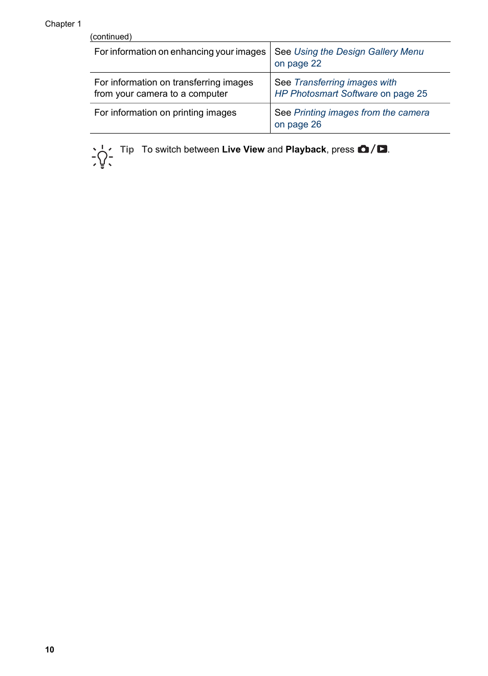 HP Photosmart M525 User Manual | Page 10 / 46