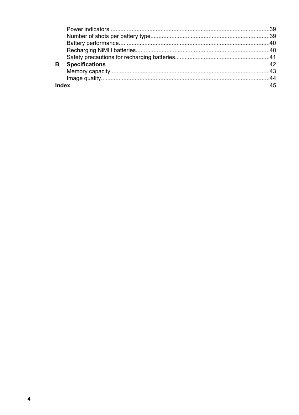 HP Photosmart M525 User Manual | Page 4 / 46