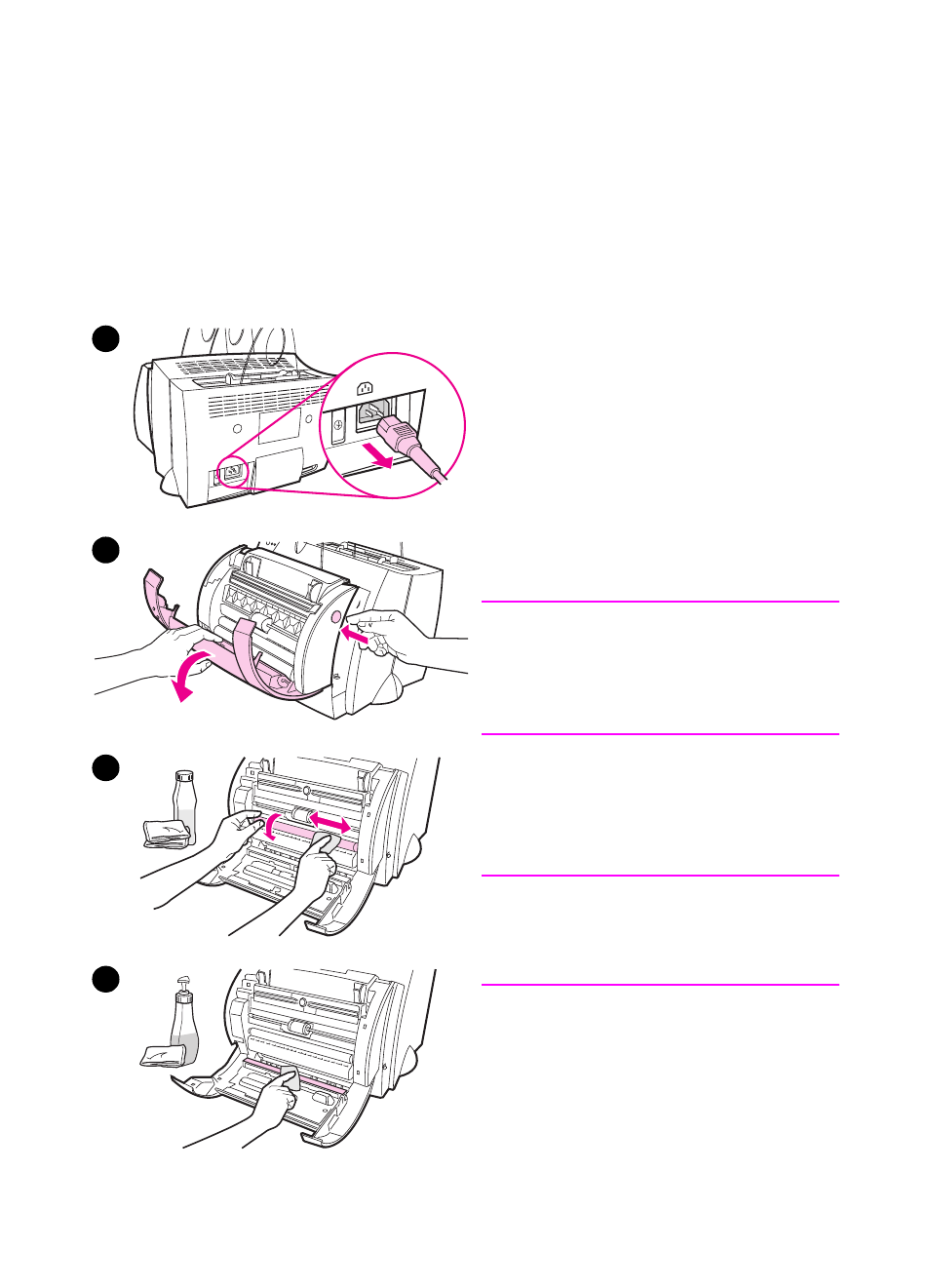 Cleaning the scanner | HP 1100A User Manual | Page 112 / 183