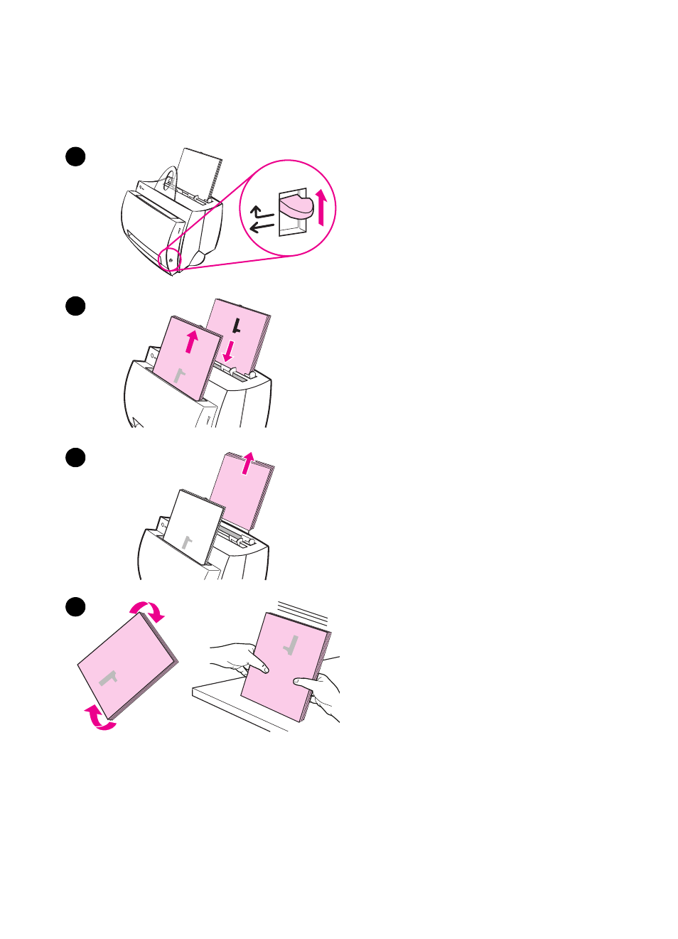 Manual duplex using the paper output bin (standard | HP 1100A User Manual | Page 44 / 183