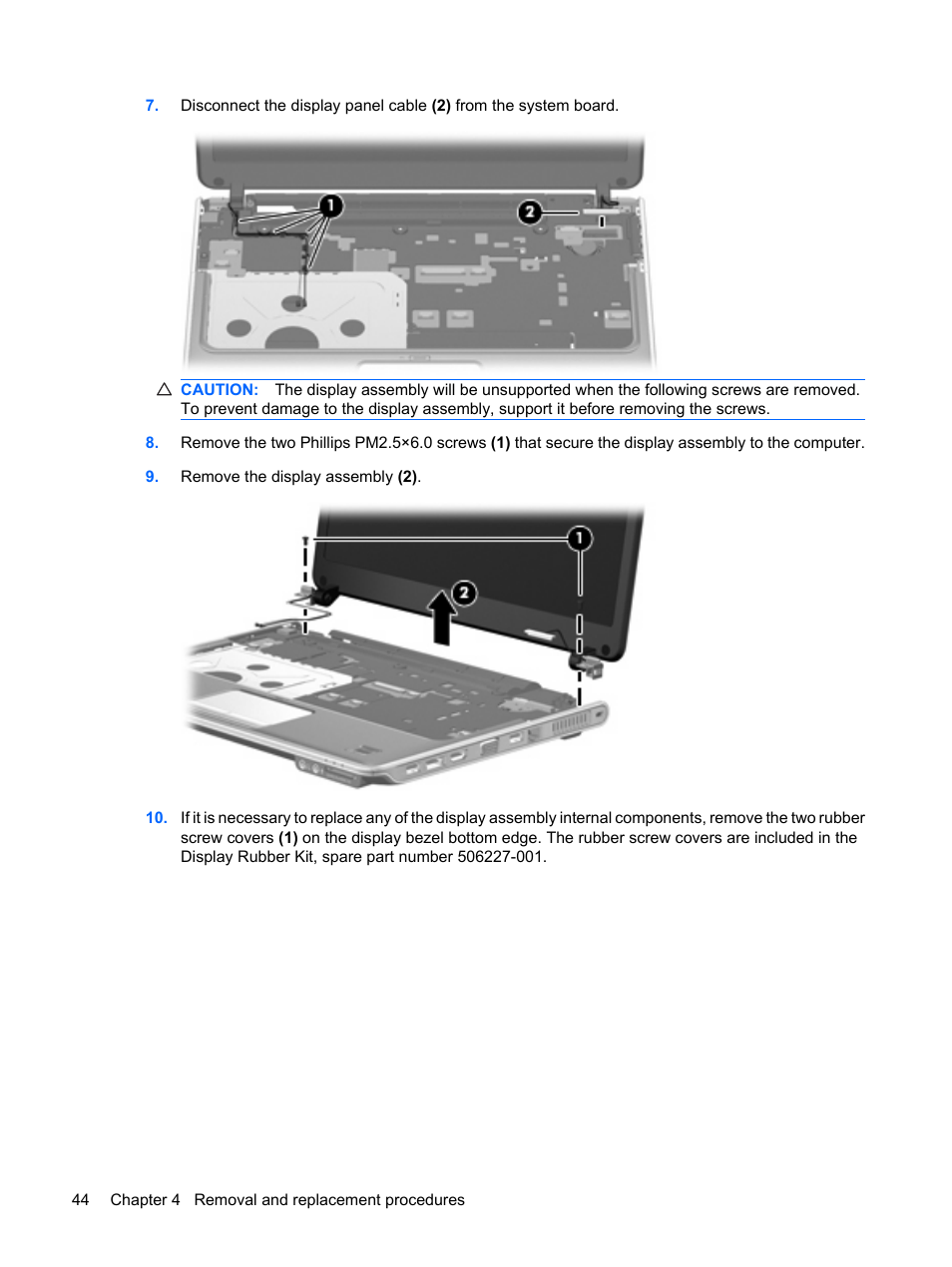 HP PAVILION DV3 User Manual | Page 52 / 114