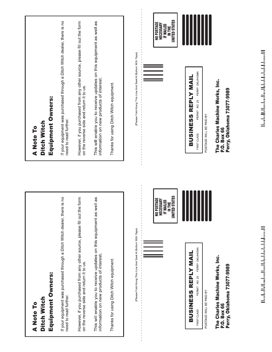 Ditch Witch FM5 User Manual | Page 54 / 57
