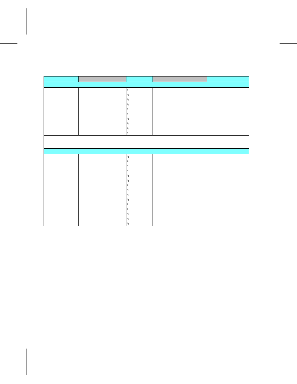 Table a-1. hp pcl 5 commands (continued) | HP 4 FAMILY User Manual | Page 182 / 252