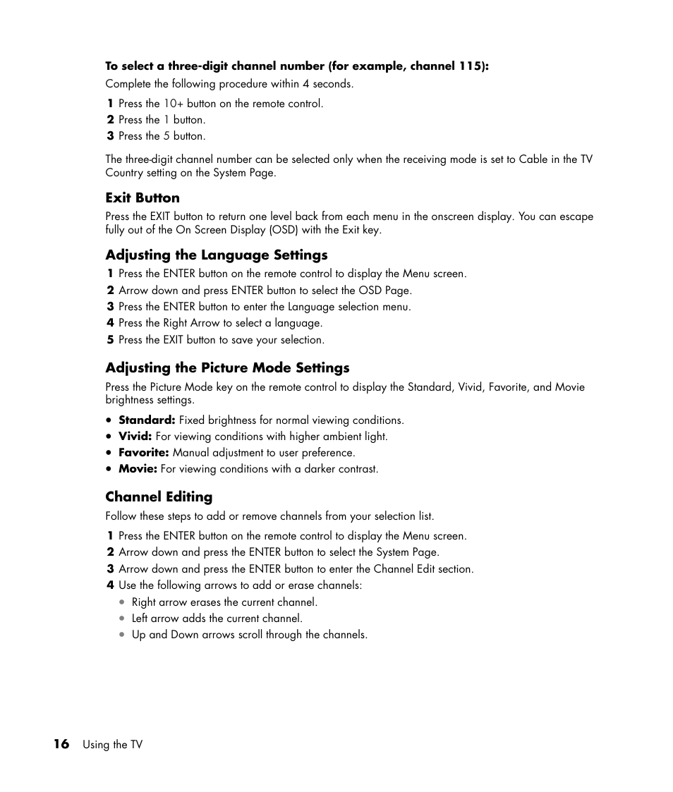 HP LC3040N User Manual | Page 22 / 60