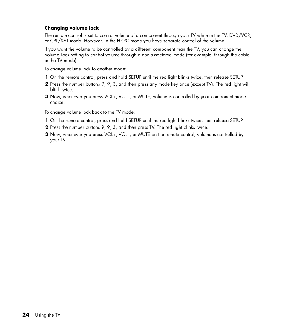 HP LC3040N User Manual | Page 30 / 60