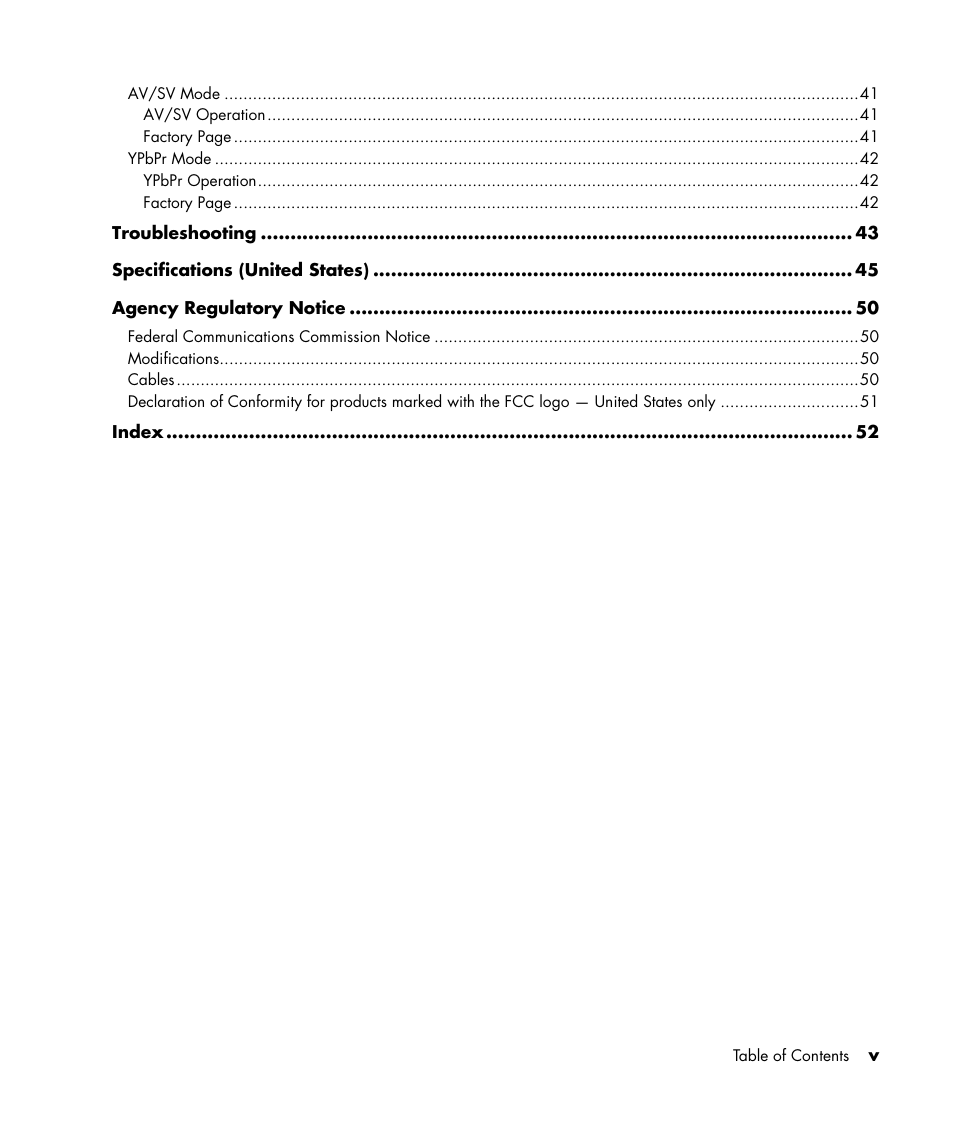HP LC3040N User Manual | Page 5 / 60