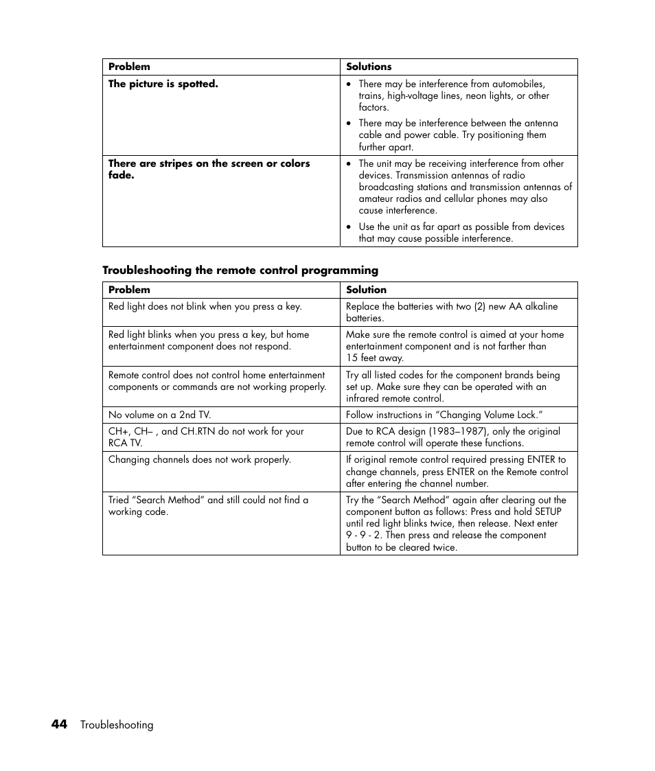 HP LC3040N User Manual | Page 50 / 60