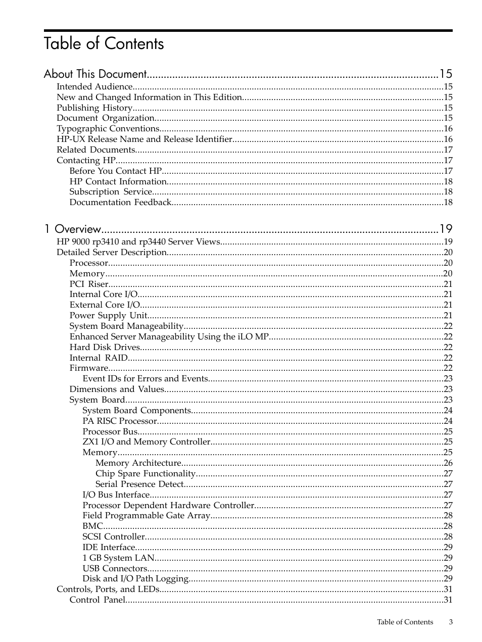 HP RP3440 User Manual | Page 3 / 210