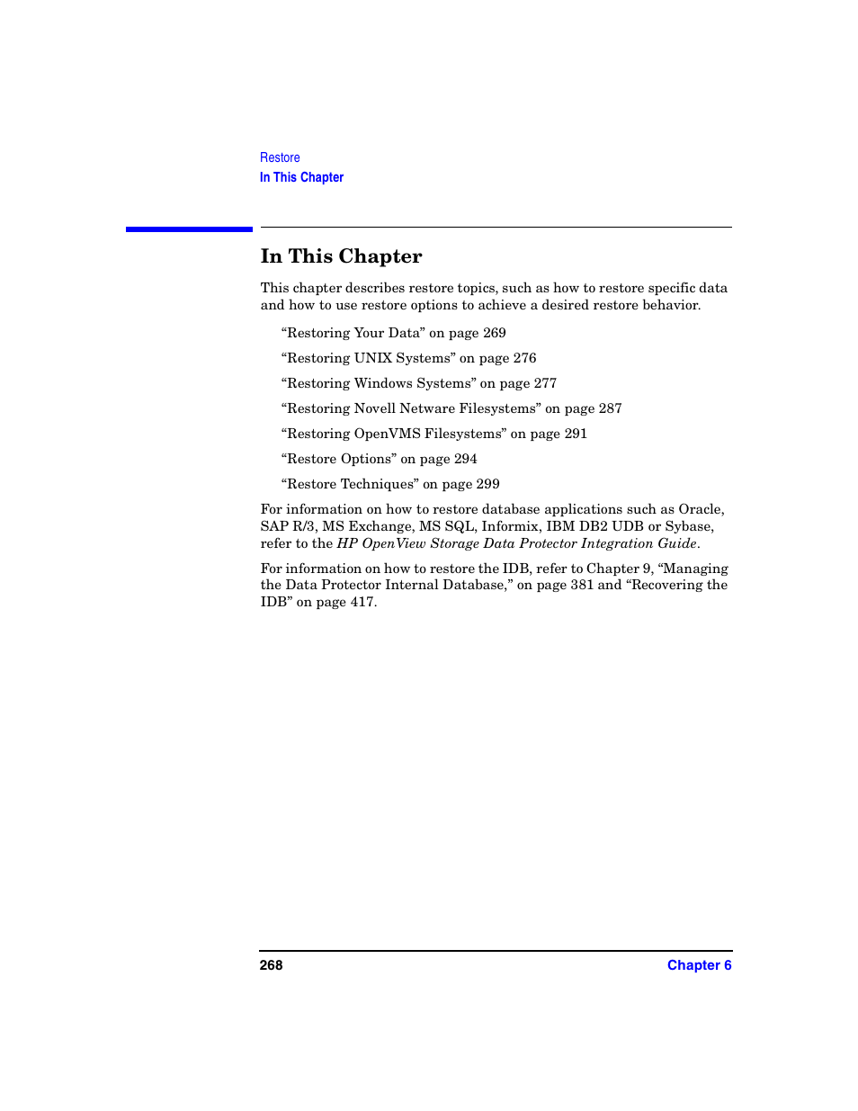 In this chapter | HP B6960-90078 User Manual | Page 298 / 856