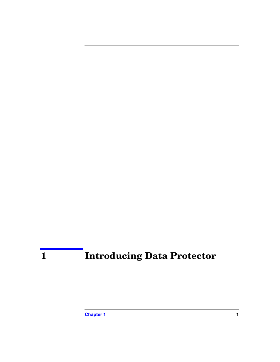 1 introducing data protector, Introducing data protector, 1introducing data protector | HP B6960-90078 User Manual | Page 31 / 856