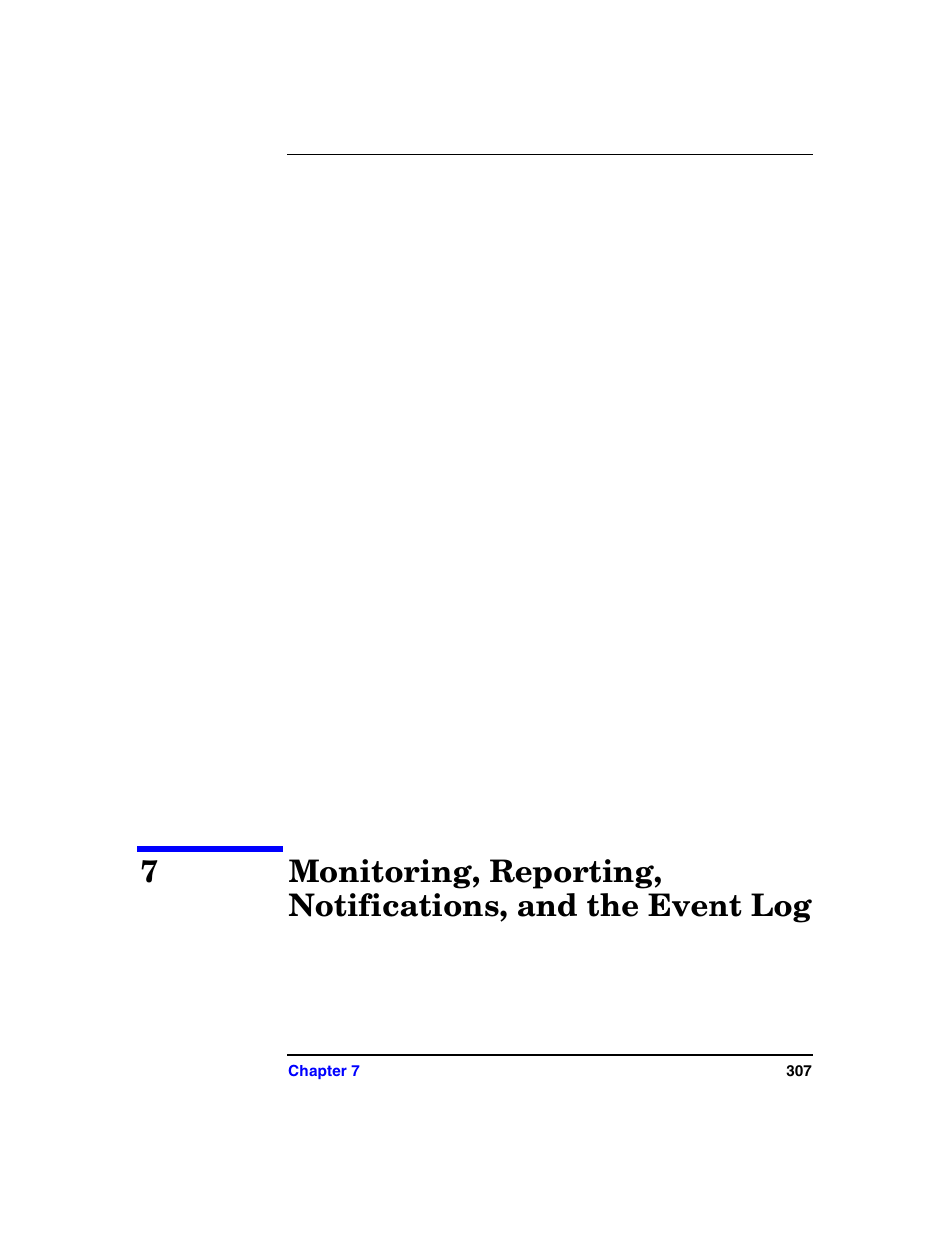 Chapter 7, “monitoring, reporting | HP B6960-90078 User Manual | Page 337 / 856