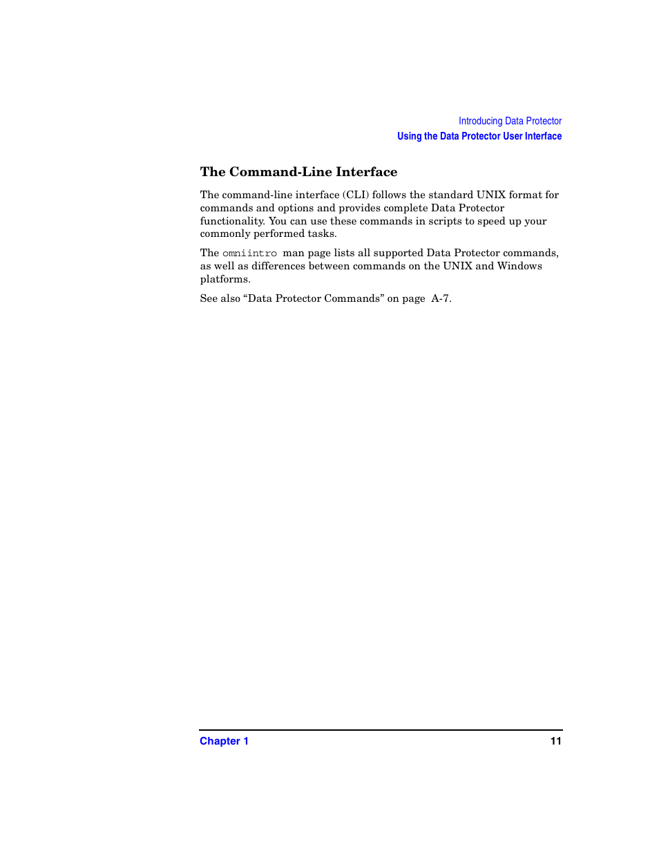The command-line interface | HP B6960-90078 User Manual | Page 41 / 856