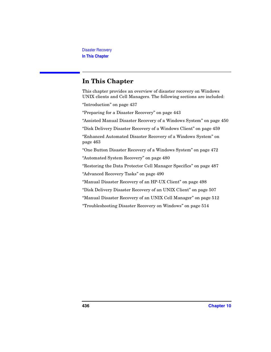 In this chapter | HP B6960-90078 User Manual | Page 466 / 856