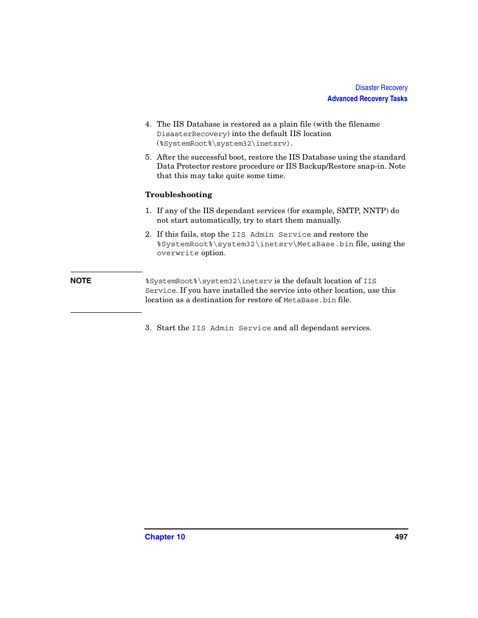 Troubleshooting | HP B6960-90078 User Manual | Page 527 / 856