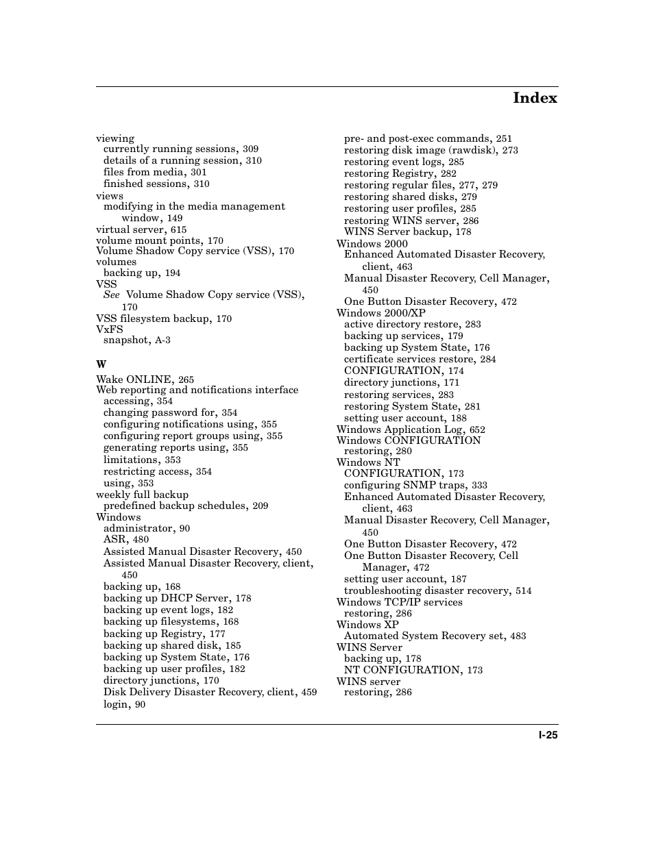 Index | HP B6960-90078 User Manual | Page 855 / 856