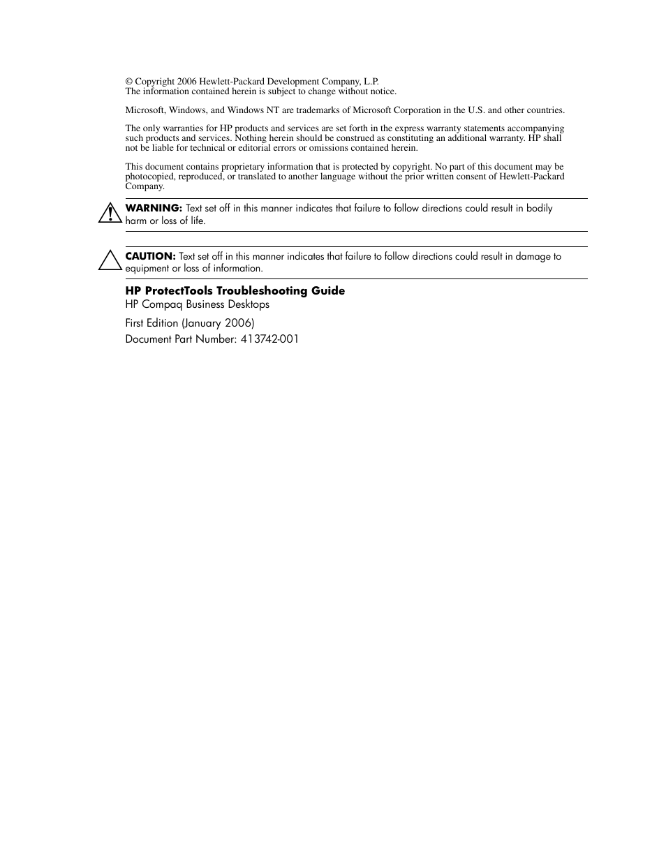 HP 413742-001 User Manual | Page 2 / 26