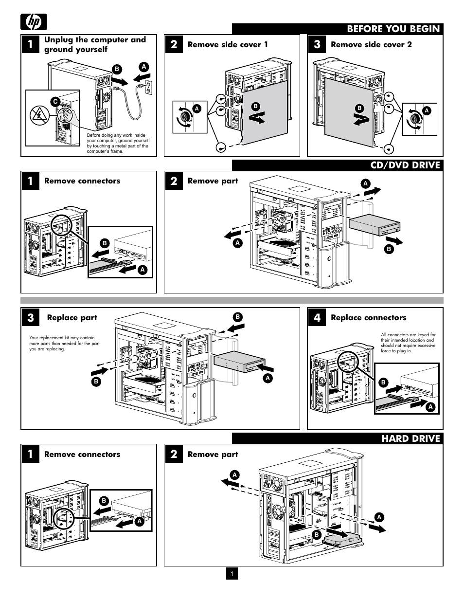 HP Hard Drive Camcorder User Manual | 4 pages