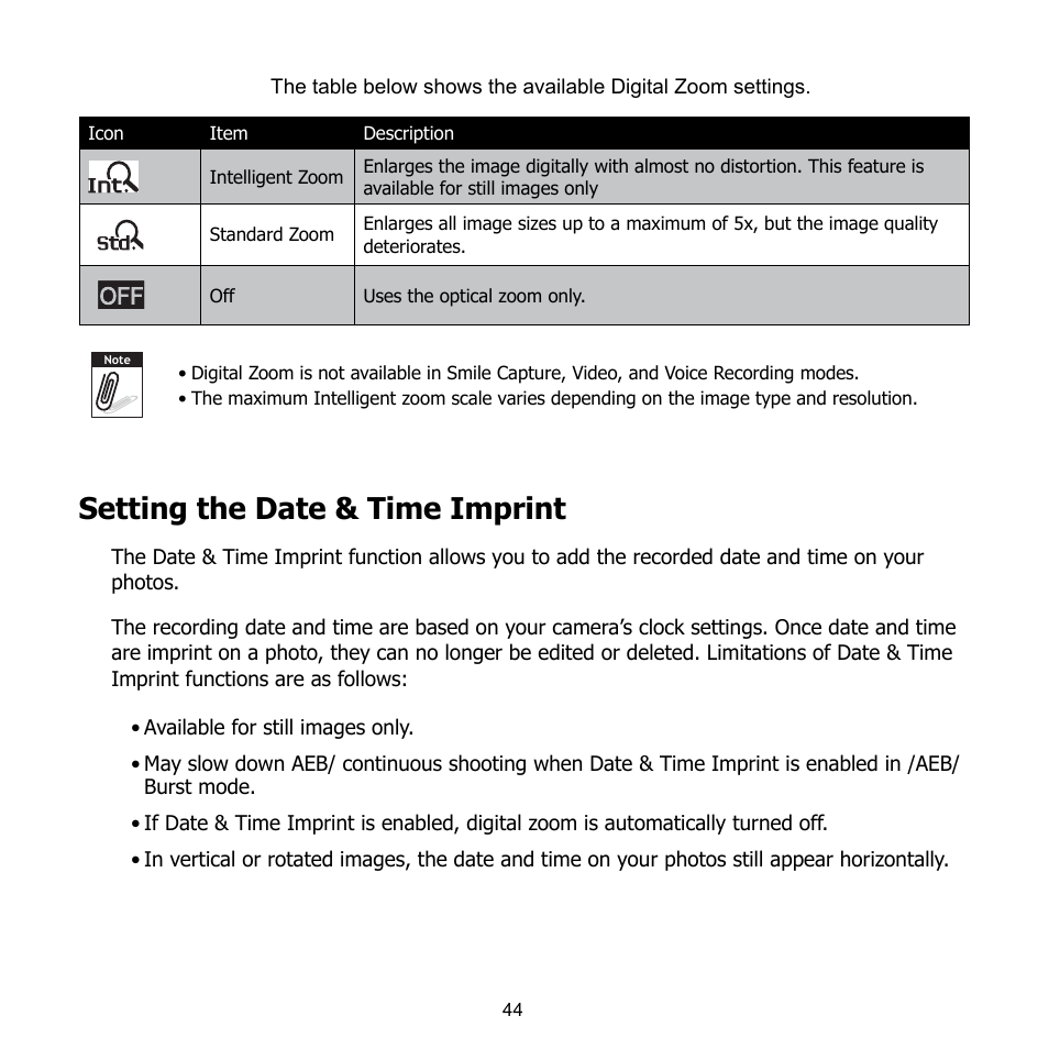 Setting the date & time imprint | HP CB350 User Manual | Page 55 / 81