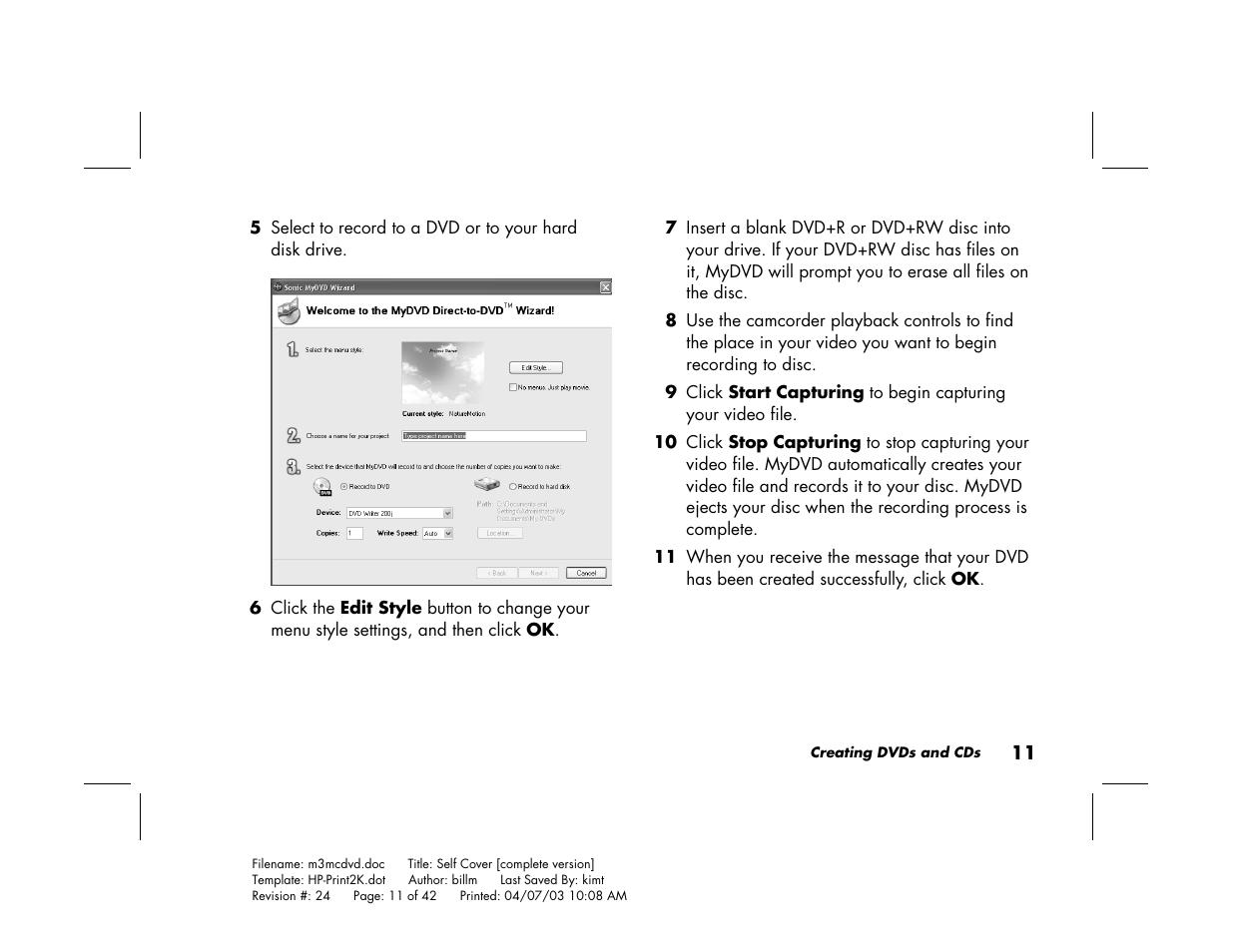 HP Pavilion Home PC User Manual | Page 15 / 42