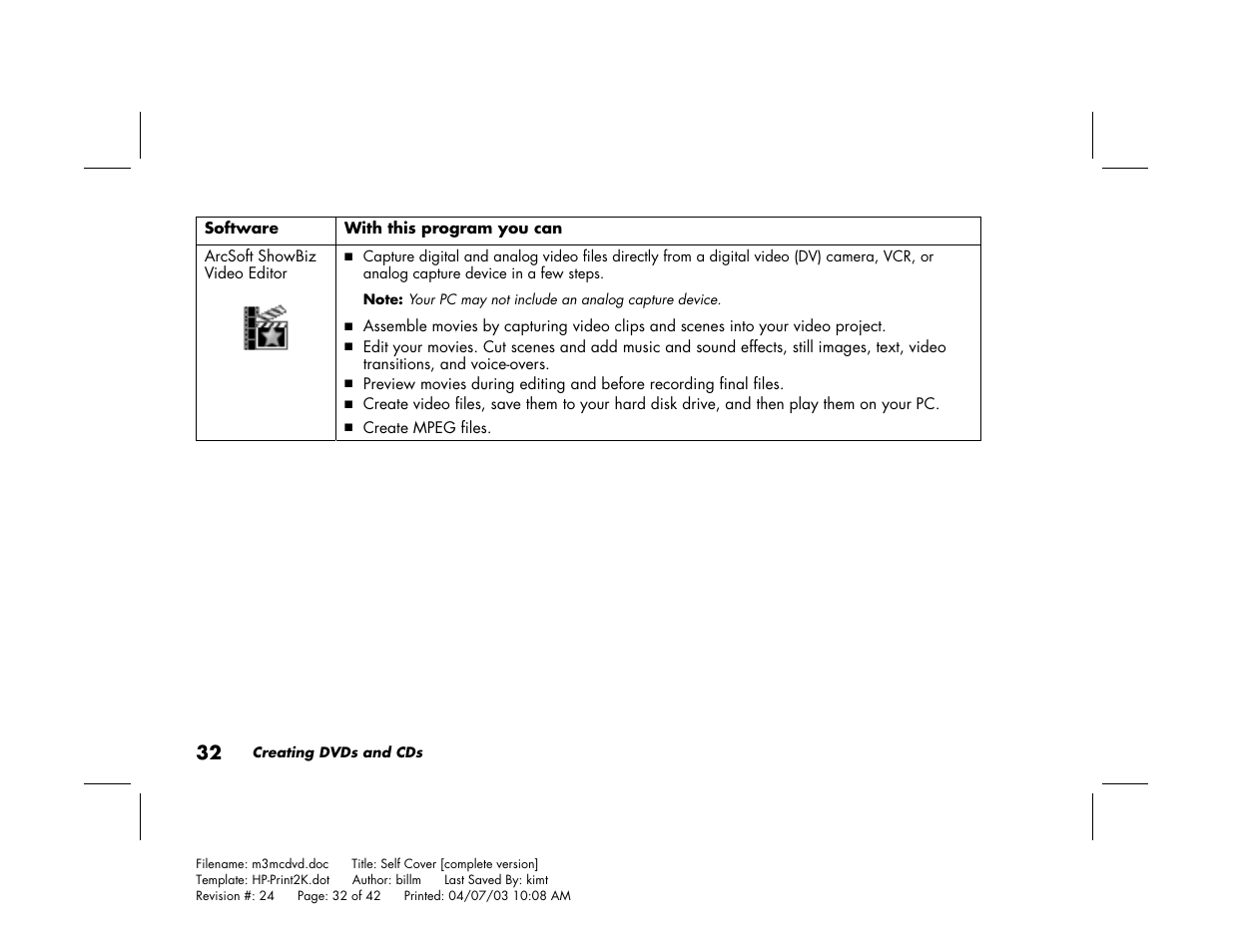 HP Pavilion Home PC User Manual | Page 36 / 42