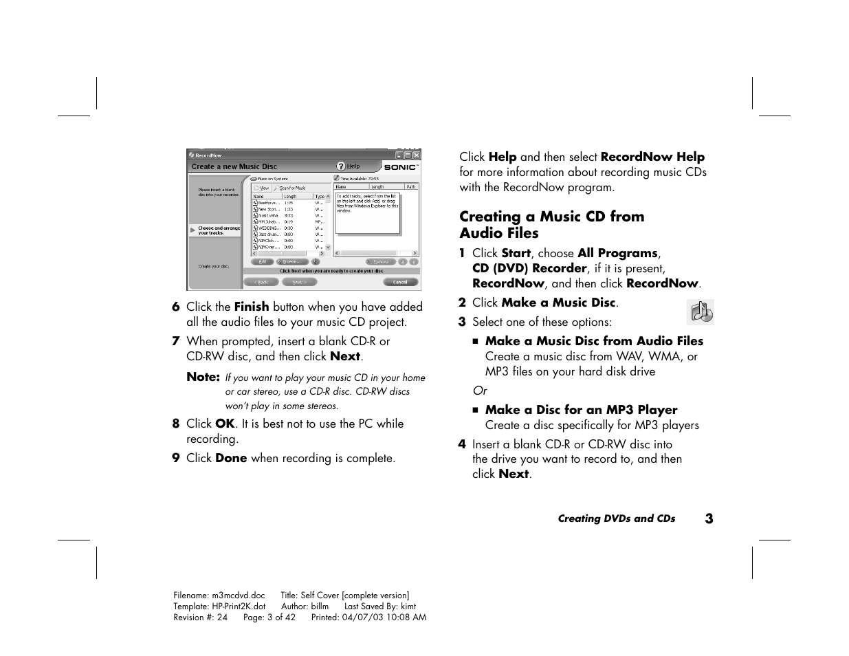 HP Pavilion Home PC User Manual | Page 7 / 42