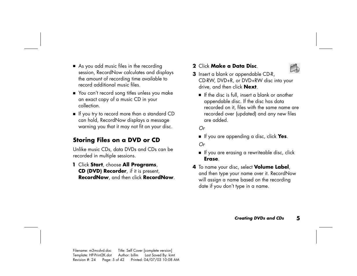 HP Pavilion Home PC User Manual | Page 9 / 42