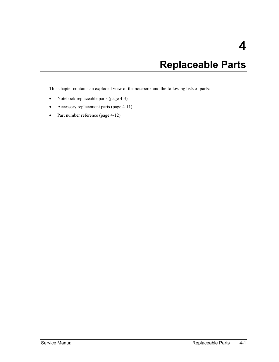 Replaceable parts, Replaceable parts -1, And the sycard | HP PAVILION NX9005 User Manual | Page 127 / 153