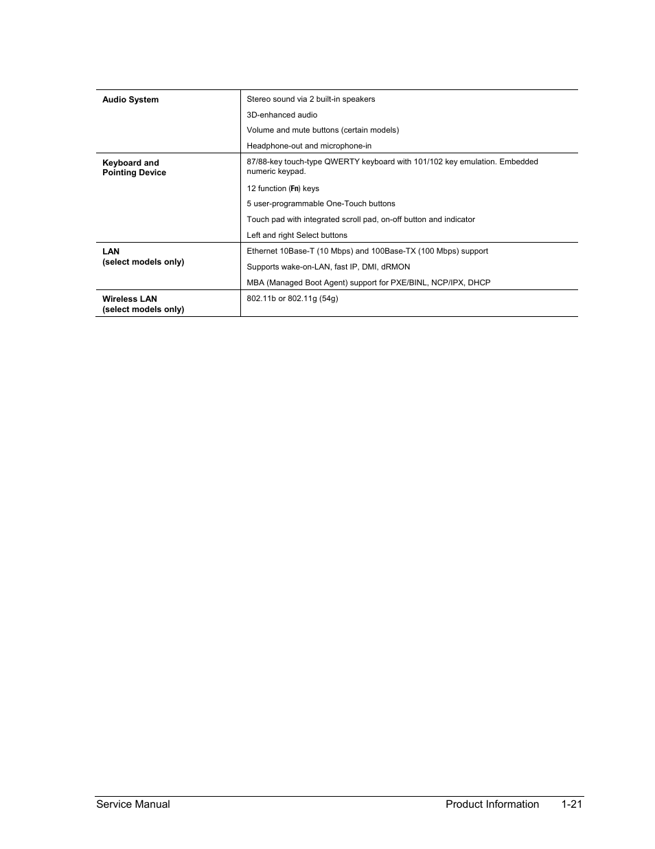 HP PAVILION NX9005 User Manual | Page 28 / 153