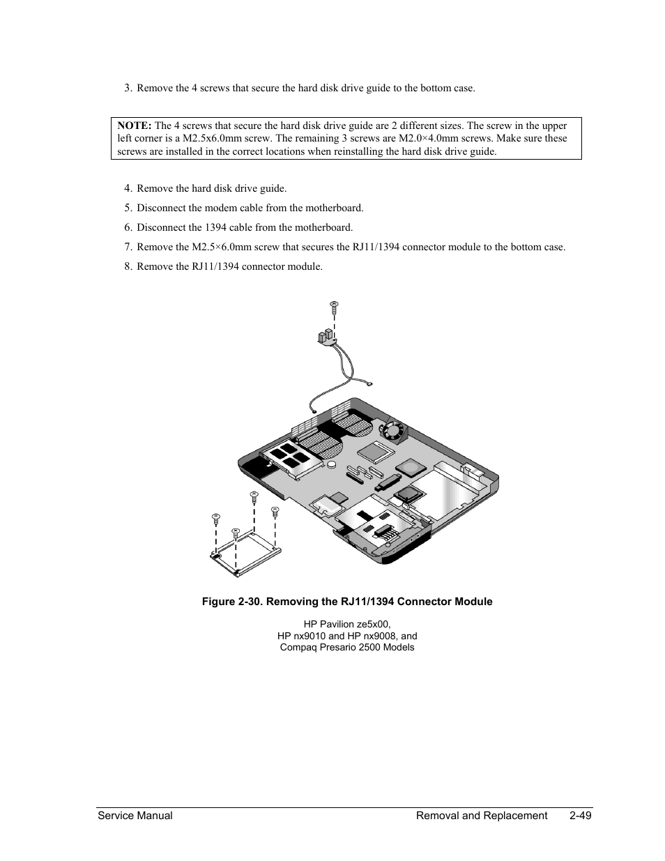 HP PAVILION NX9005 User Manual | Page 82 / 153