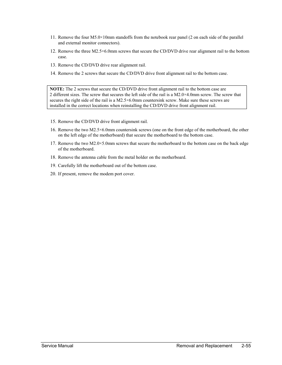 HP PAVILION NX9005 User Manual | Page 88 / 153